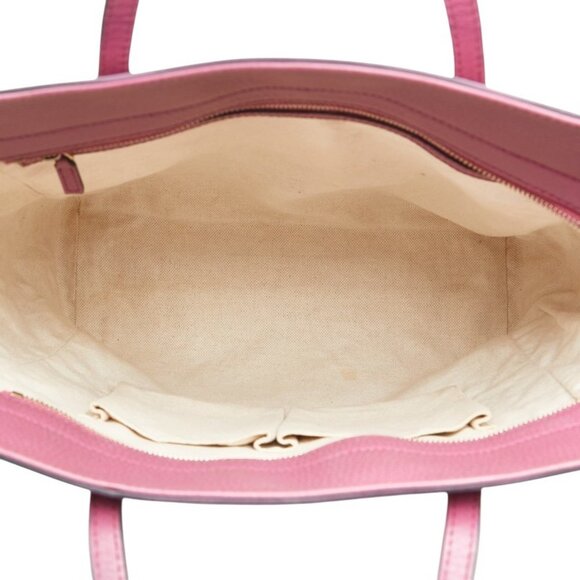 GUCCI Purple Leather Shoulder Bag - Picture 10 of 12